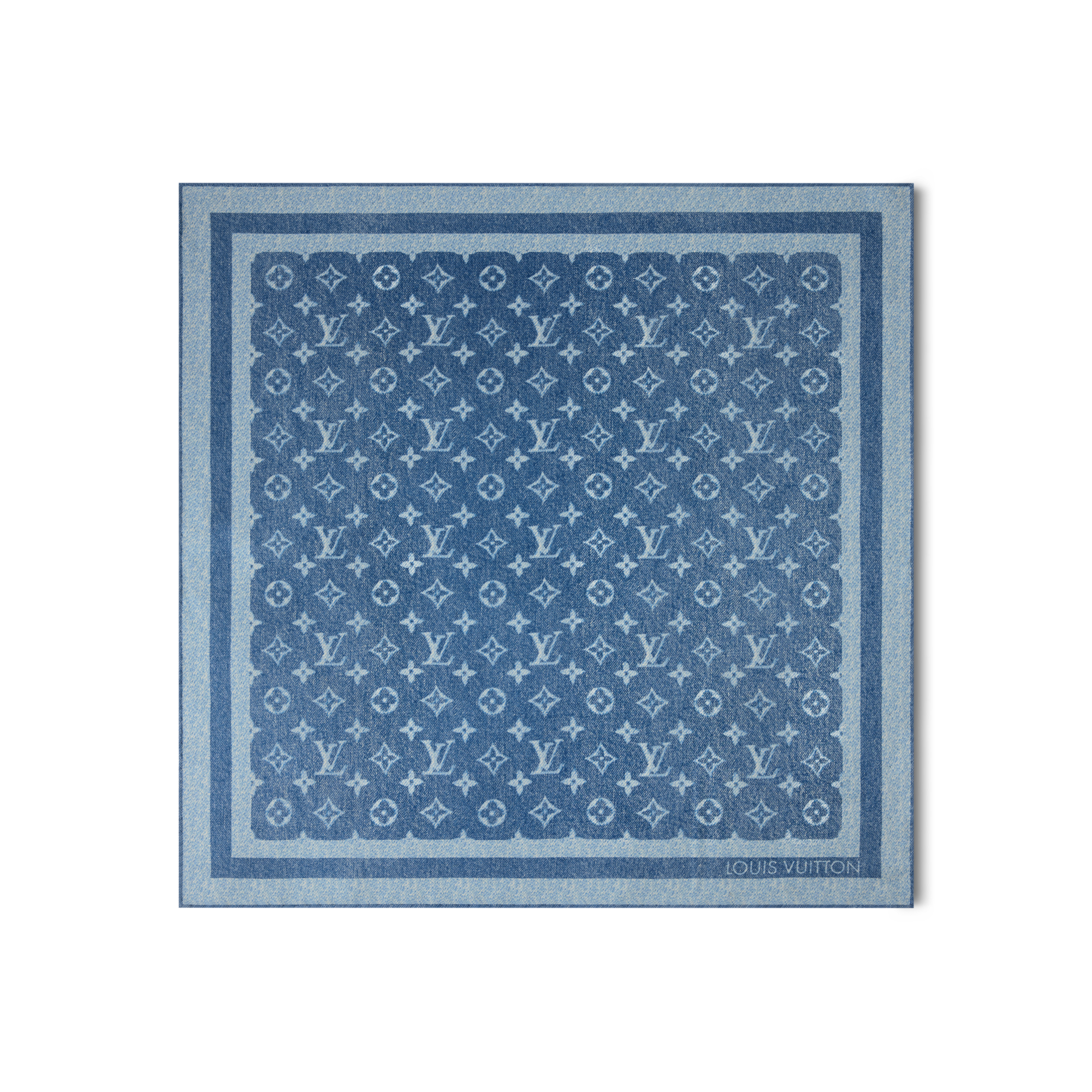 Monogram Silhouette Denim Square 55 S00 - Accessories M97869
